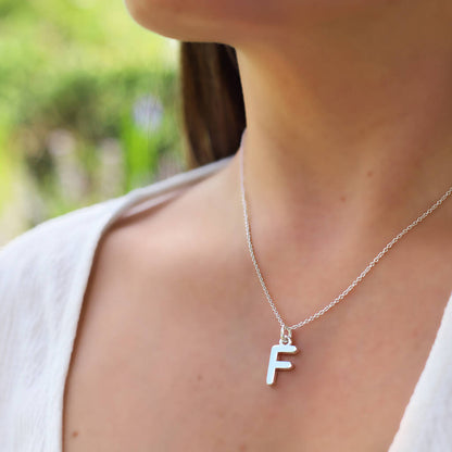 Personalized Sterling Silver Initials: A-z