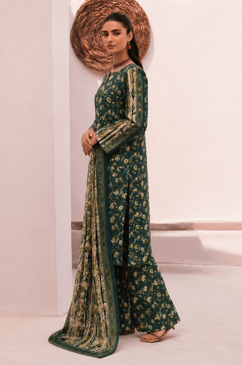 Baroque – Digital Print Airjet Doria 3-Piece Suit - Image 2